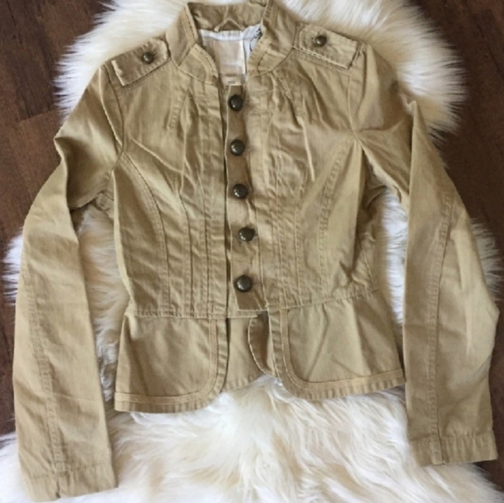 NWOT GORGEOUS DIESEL MILITARY JACKET S